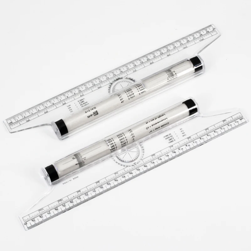 30 см рулонный толкатель угол параллельная линейка для студентов дизайн чертеж