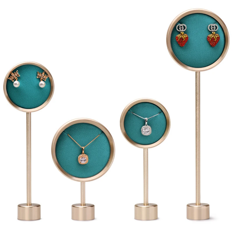Metal earring display stand Creative ins European and American jewelry props Brand jewelry display stand