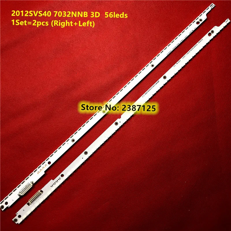 

Светодиодная лента для подсветки Sam sung 40 "TV UE40ES6800 UA40ES6100 ue40es6307 2012SVS40 7032NNB