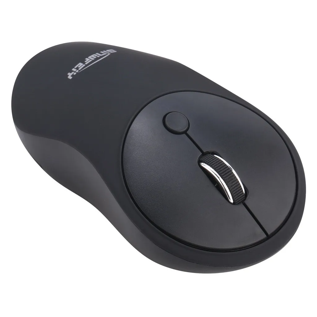 

W10 2.4Ghz 4-Button 1600DPI Wireless Silent Mouse USB Wireless Mute Mouse Ergonomic Optical Mice Wireless Optical Mouse #LR3
