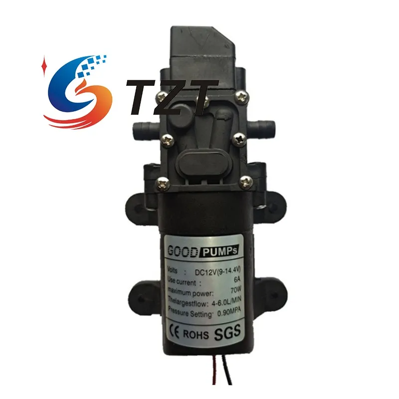 Мембранный Водяной насос высокого давления 12 В постоянного тока 130 фунтов на кв.