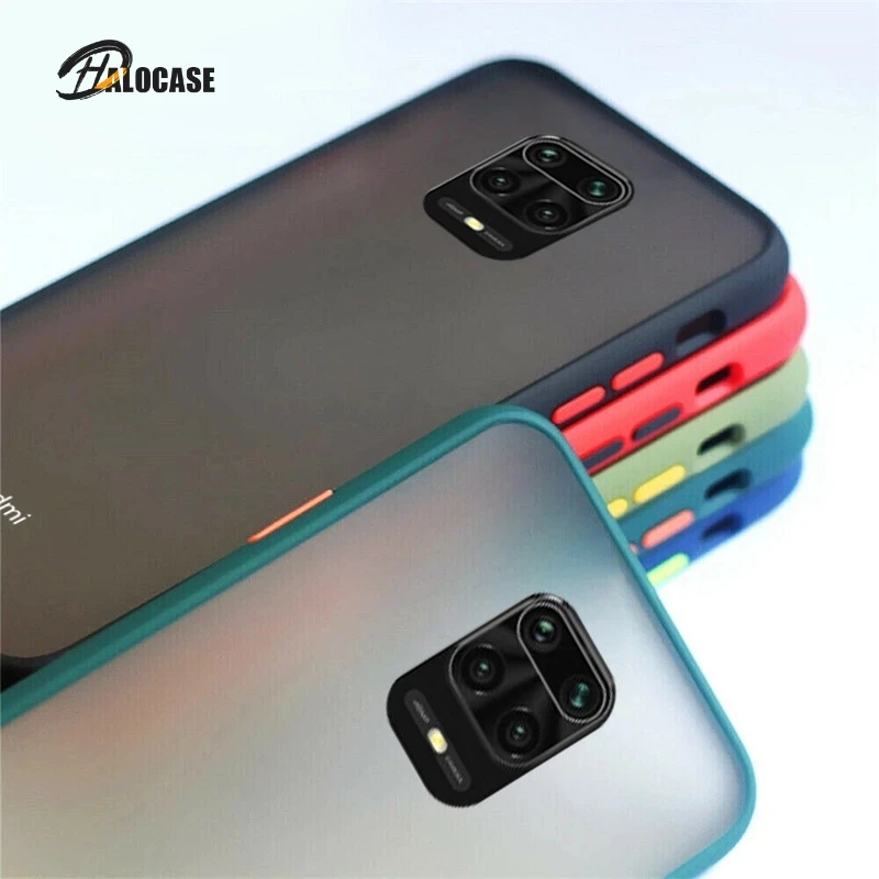 

Shockproof Matte Case For Xiaomi Redmi Note 9 6 7 8 Pro 9S 9A 8A 7A 9C Mi 9T CC9E A3 10 Lite Soft Frame Clear Hard PC Cover Capa