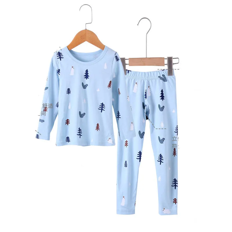 Photo Color Cute Snowman Matching Family Christmas Pajamas Children Korean Cotton Mother Daughter Outfit Pants Matching Christmas Pajama Set - Цвет: Photo Color