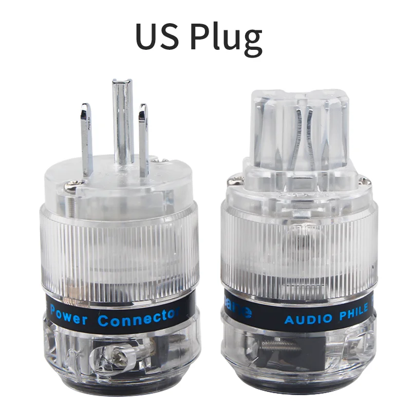 Набор из Красной меди с родиевым покрытием для ЕС/США платиновая прозрачная