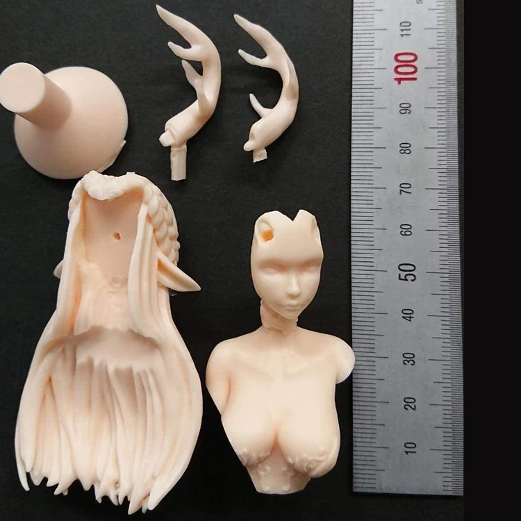 Смола Модель бюст GK Antler elf girl японская Фэнтези тема разобранный и Неокрашенный
