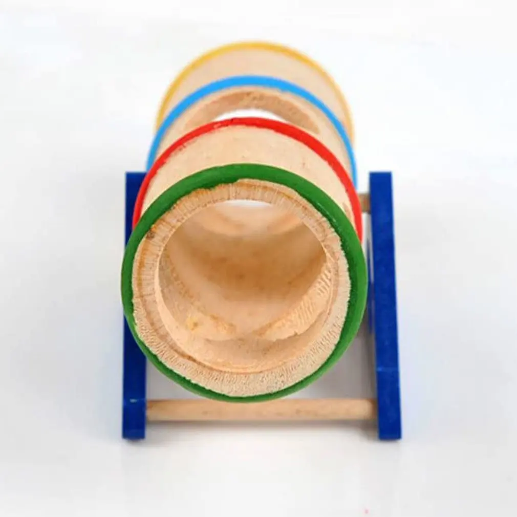 Игровой деревянный поворотный цилиндр для маленьких животных выдвижных