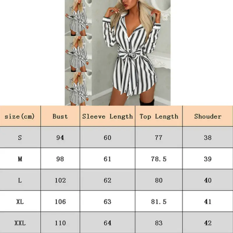 Женское платье-рубашка с длинным рукавом черно-белое V-образным вырезом и принтом