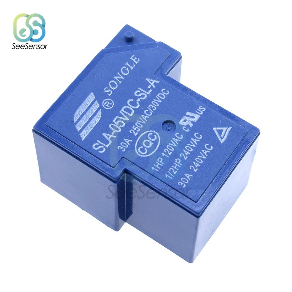 Реле мощности SLA-05VDC-SL-A SLA-12VDC-SL-A 5В 12В 24В 30А 240В 5PIN T90 | Обустройство дома