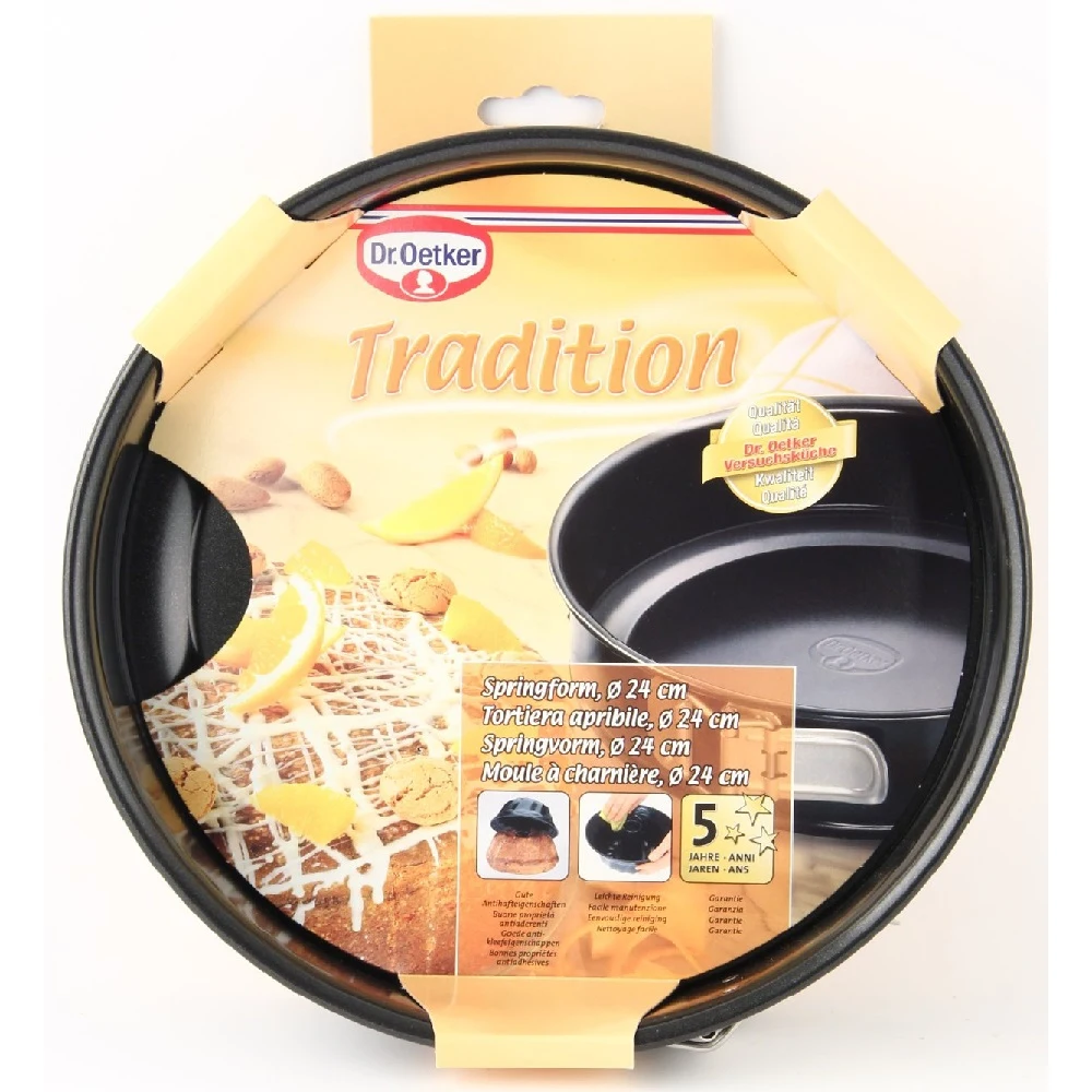 Форма для выпечки разъемная Dr.Oetker Tradition 24 см борт 6.5 |