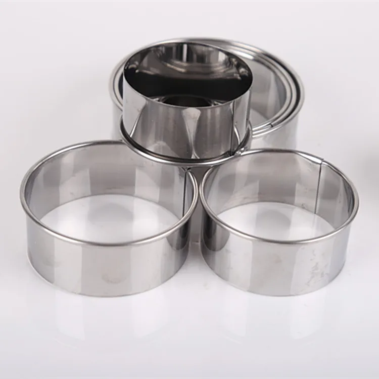 Форма для сахарных лепестков из нержавеющей стали 3 5 см 2 1 7 Круглый резак глины