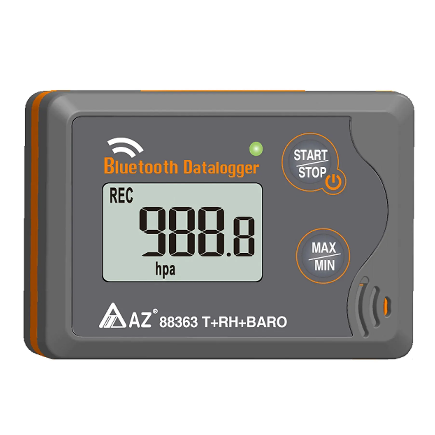 

AZ88363 Bluetooth 4.0 temperature and humidity recorder with atmospheric pressure humidity and temperature and pressure recorder