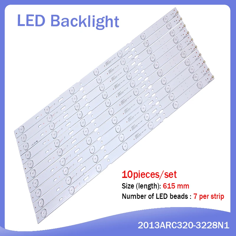 Новинка 100% Светодиодная лента для подсветки телевизора Samsung 32 дюйма 2013ARC320 3228N1