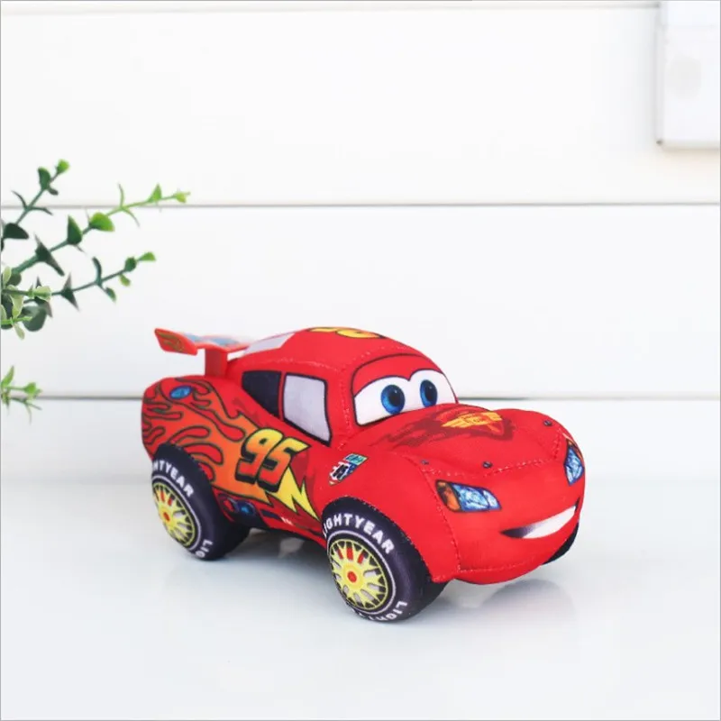 Машинки Disney Pixar детские игрушки 17 см 25 35 плюшевая игрушка Маккуин милые