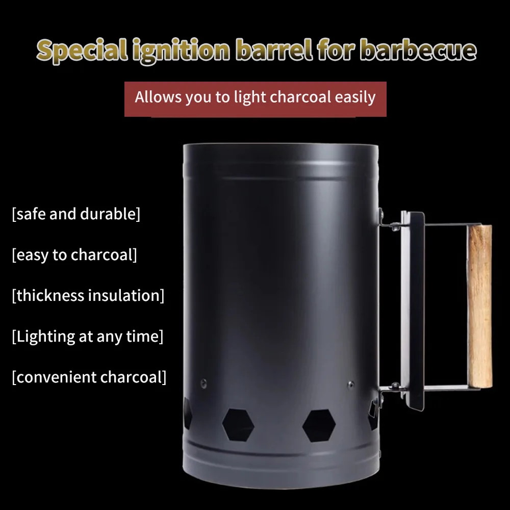 Безопасный ствол зажигания с древесным углем прочная карбоновая плита для