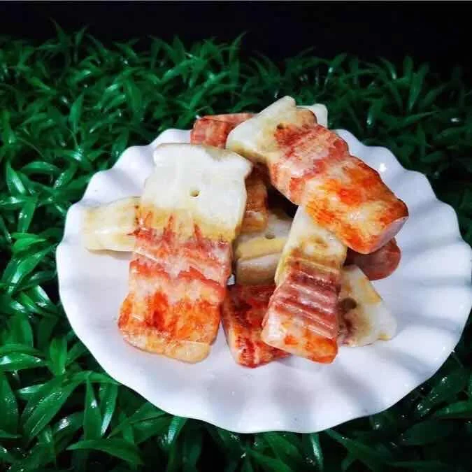 

MOKAGY натуральный камень из Красного кварца, режущие пластины 1 шт.