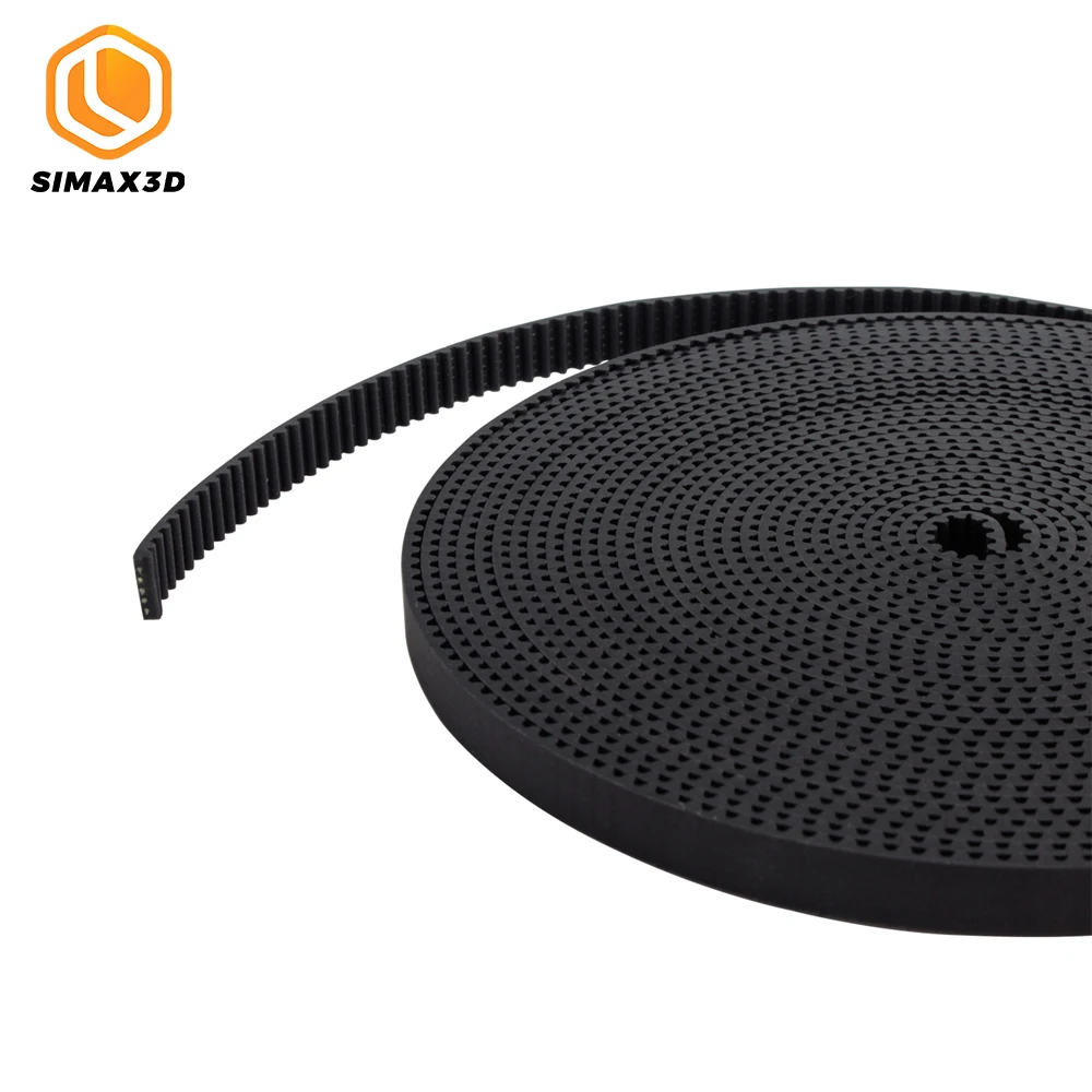 SIMAX3D 1 шт. 3d Принтер Комплект запчасти GT2 6 мм Ширина ремня ремень Rubbr шлифовальный