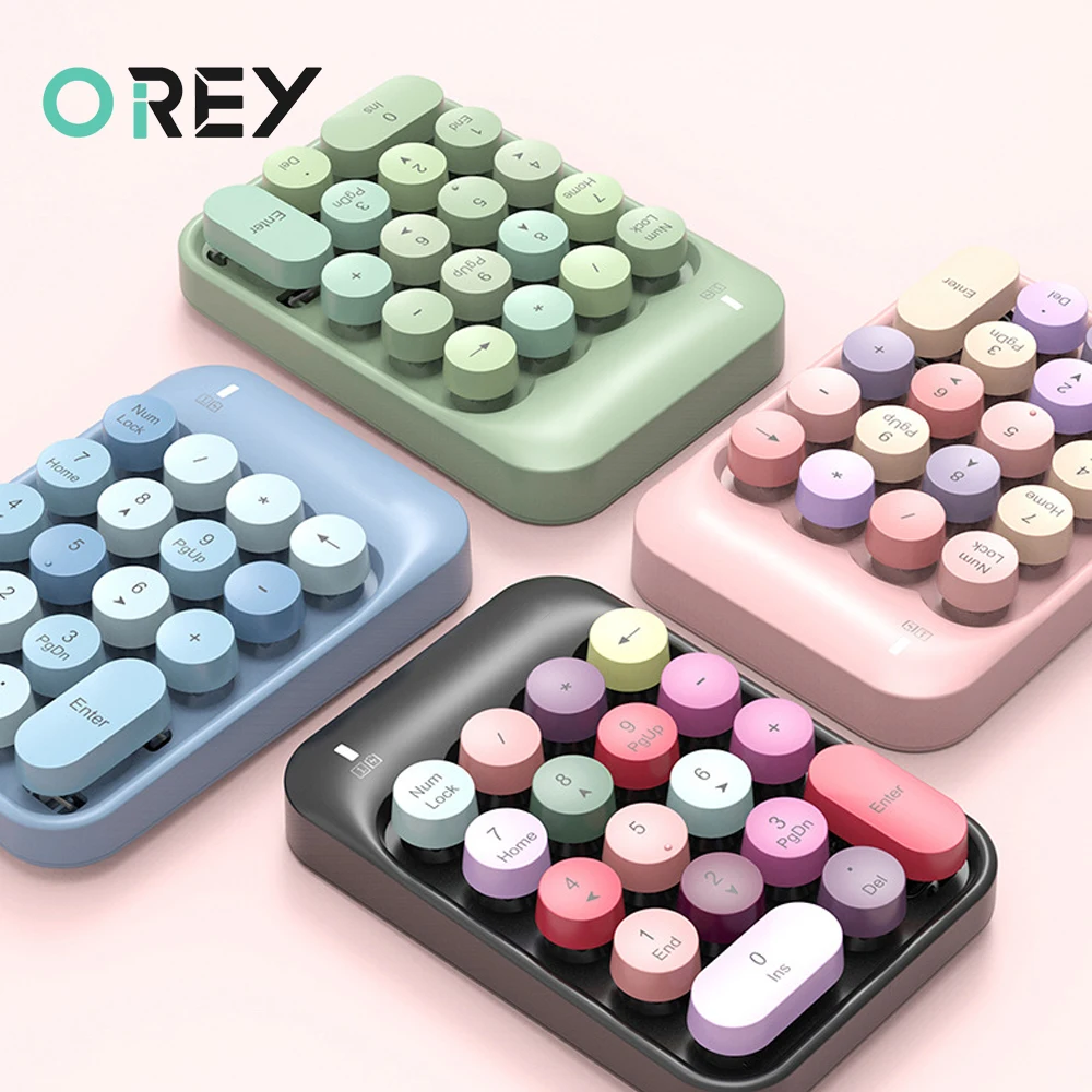 

2,4G Беспроводная цифровая клавиатура, клавиатура для ноутбука, Macbook, компьютер, мини, 18 клавиш, цифровая клавиатура с цифрами, тонкая цифровая...