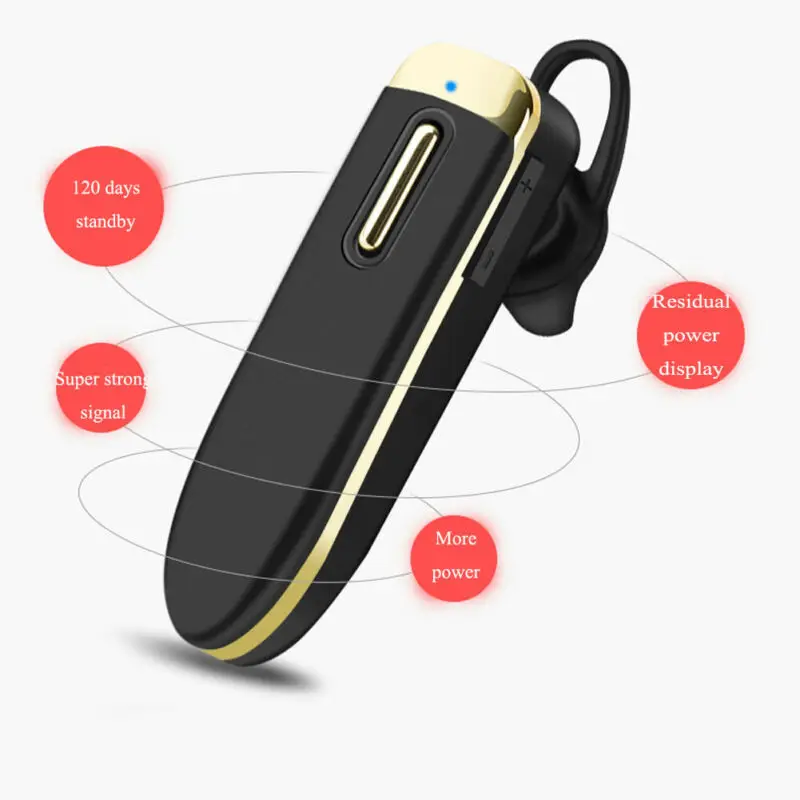 Новинка 2019 беспроводные наушники Bluetooth-гарнитура деловые с длительным режимом