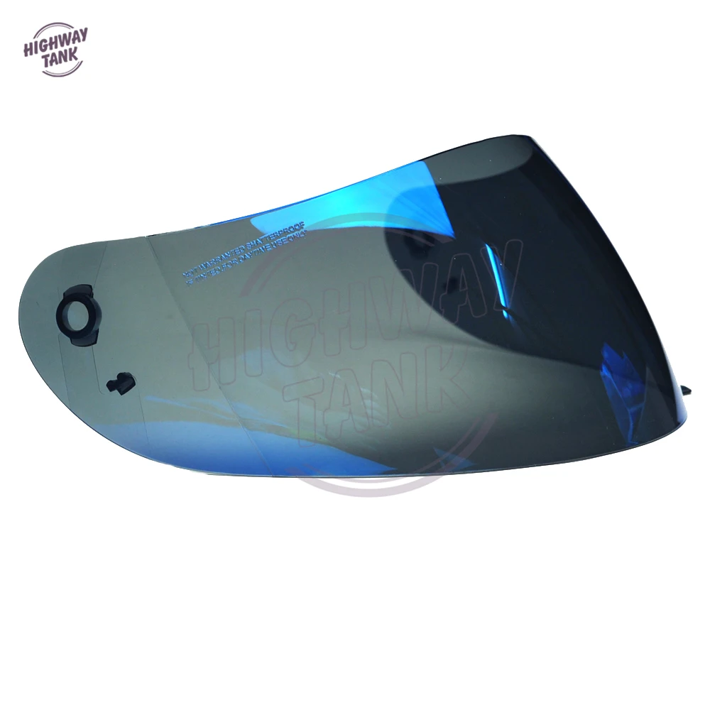 Новинка 1 шт. синий мотоцикл полный уход за кожей лица шлем козырек Щит чехол для