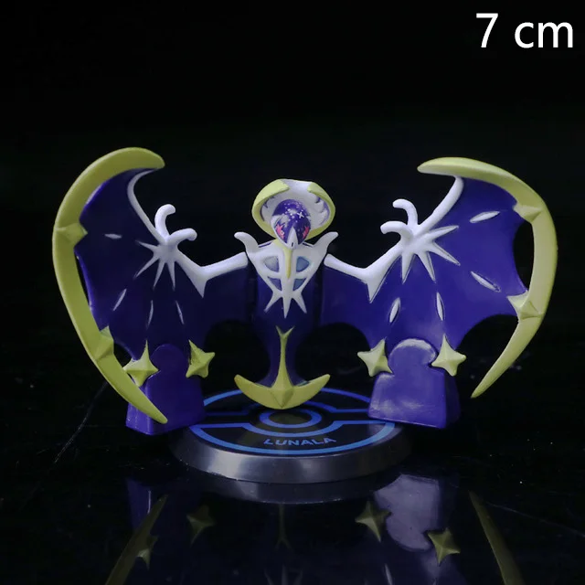 7cm Большой размер X Y Hydreigon Entei Genesect Raichu pika аниме экшн& toyp Покемон Фигурки Коллекция Модель игрушки подвижная база - Цвет: 7cm