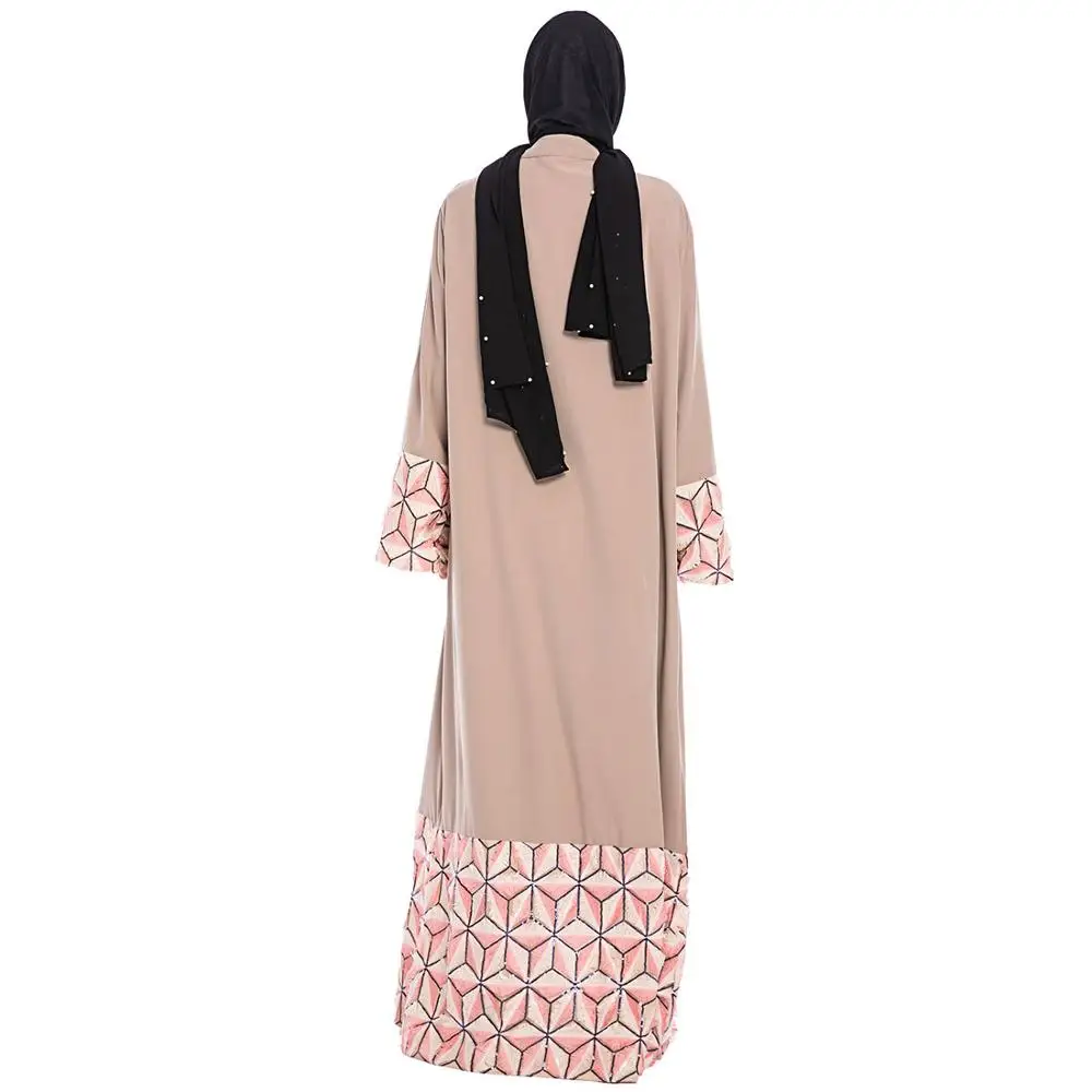 Abaya турецкий кафтан марокканский модный простой мусульманский Повседневный