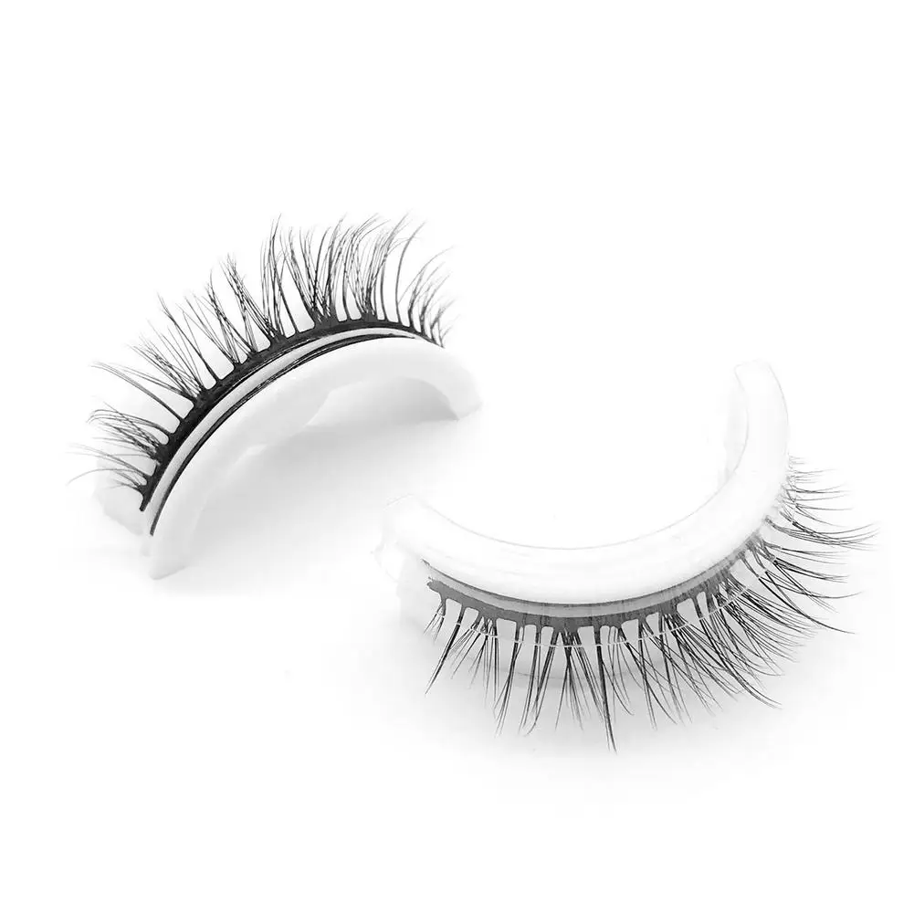 

3D Self-Adhesive False Eyelashes Nature Fluffy Long Soft Reusable Eye Lashes 6 Styles Handmade False Lashes Natural Look