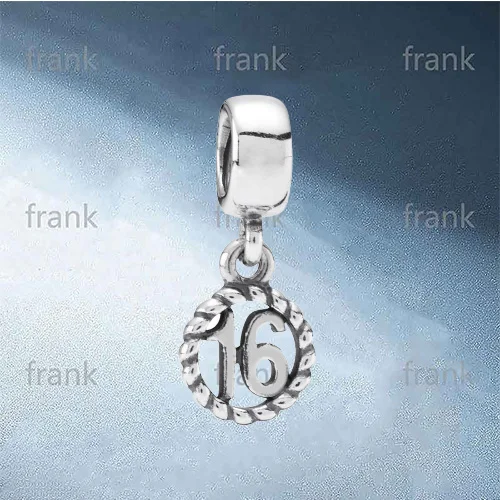 

2021 new 925 Sterling Silver classic fashion lucky number pendant for birthday party 790494