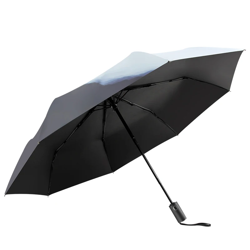 

Simple Light and Small Automatic Umbrella Folding Women Rain Sun UV Protection Windproof Travel Simple High Quality Japanese