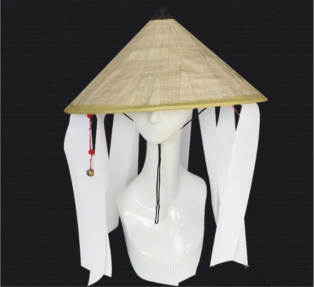 Японский ниндзя Косплей костюм Akatsuki Организация Chapeau RU Bambou брендовая шляпа