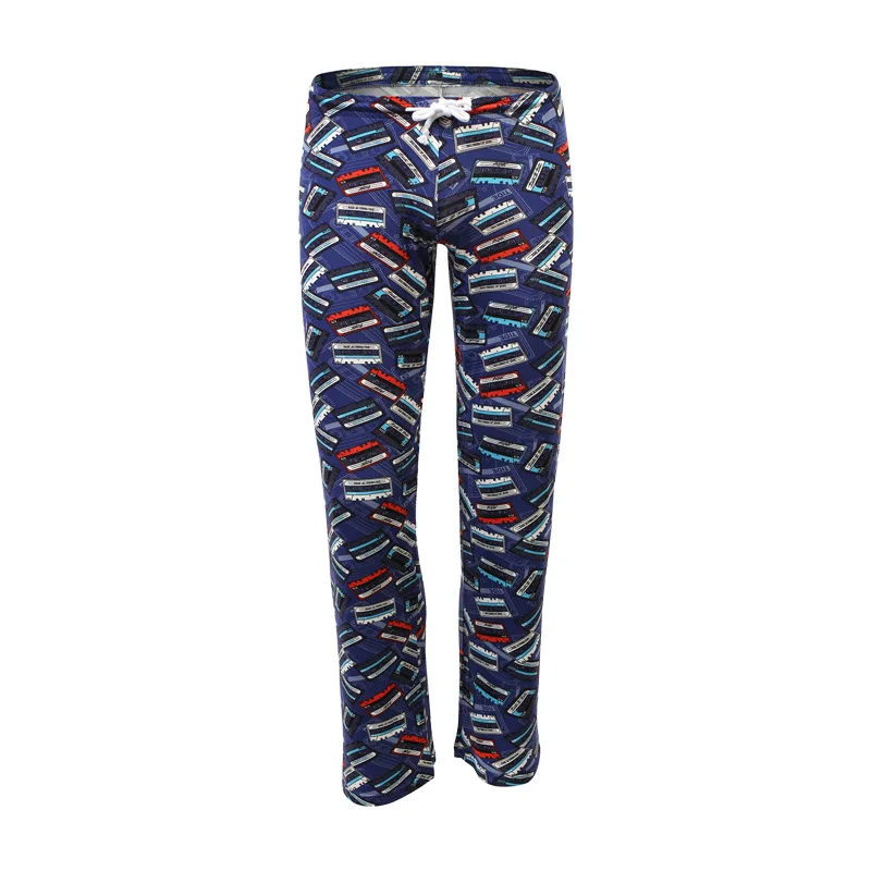 

High Quality Men's Trousers Sleep Pants Fashion Printed Mens Pajamas Pants Bottoms Sleepwear Casual Long Pants for Men