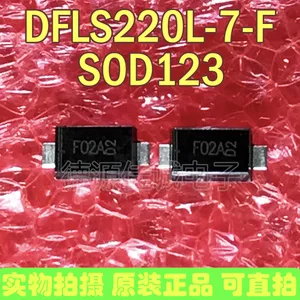 DFLR1600-7 rectifier diode screen printing F18 1A 600V DFLR1600 SMD POWER123 DFLS220L-7 SOD-123FL Schottky diode 2A20V screen pr