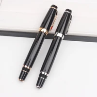 best design bohemee roller ball pen gel ink black stone fountain pens office supplies