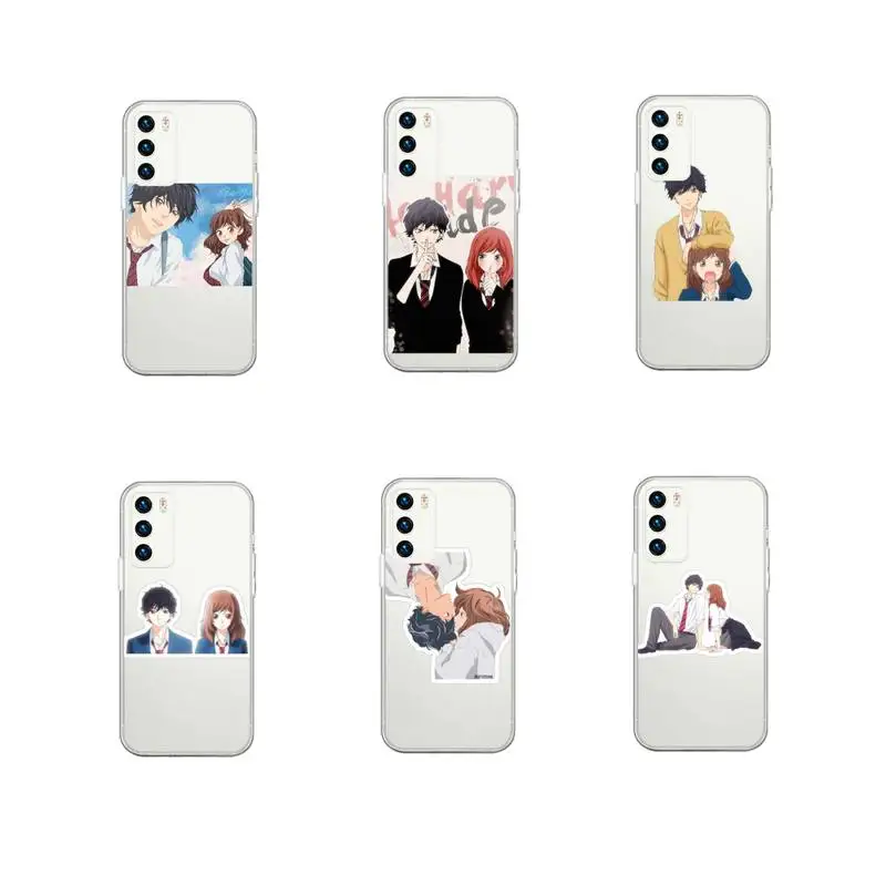 

Ao Haru Ride Love Phone Case Clear For Xiaomi Mi 11 Samsung A 51 50 71 70 Note S 21 20 10 i OnePlus 9 8T 7 Pro Lite Plus Ultra