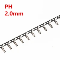 100pcs ph2 0 2 0mm connector reed cold head metal jumper wire cable terminal for housing ph 2 0 female terminal