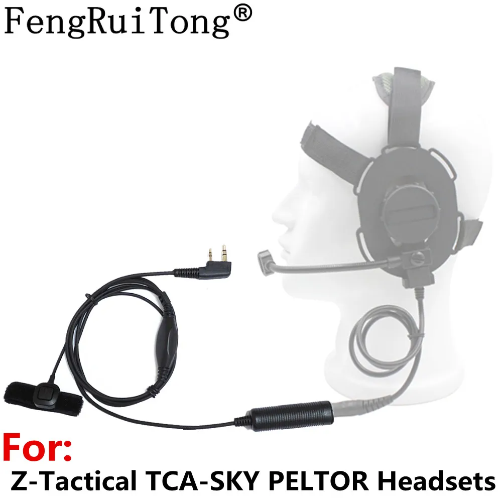 NATO Tactical finger PTT Headset Accessory PTT For Z-Tactical tca-sky peltor Headphones for baofeng UV-5R UV-82 888s KENWOOD TYT