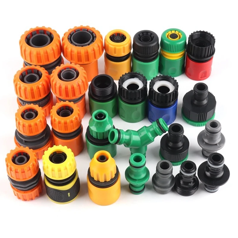 2 шт. садовый соединитель для шланга сада быстрый крана ремонтный поврежденный