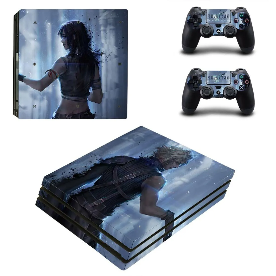 Final Fantasy PS4 Pro Стикеры s Play station 4 кожи наклейка для Игровые приставки консоли и