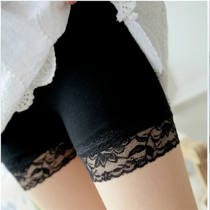 

Леггинсы женские эластичные, мягкие удобные кружевные, из спандекса, под юбку, 40-60 кг