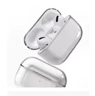 Прозрачный чехол для беспроводных наушников Apple AirPods Pro, жесткие чехлы для ПК, совместимые с Bluetooth, прозрачная коробка для гарнитуры