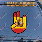 Рука-шокер, испанская фотография, наклейка, автомобильная виниловая Светоотражающая глянцевая