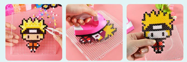 24 цвета Детские DIY бусины 3D Животные мультфильм строительные блоки детское Искусство ремесло 3D бусины игрушки сборка игрушка, подарок для ребёнка