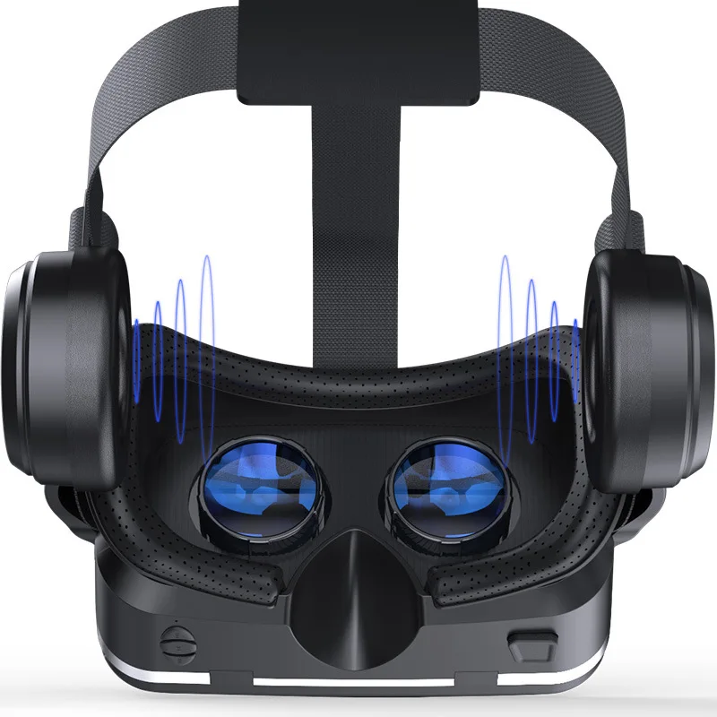 Shinecon 6 0 3D VR очки с геймпадом Виртуальная реальность шлем 3 D гарнитура коробка для