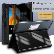 Genuine Leather Case Border Bumper For Huawei Mate X Xs Case Border