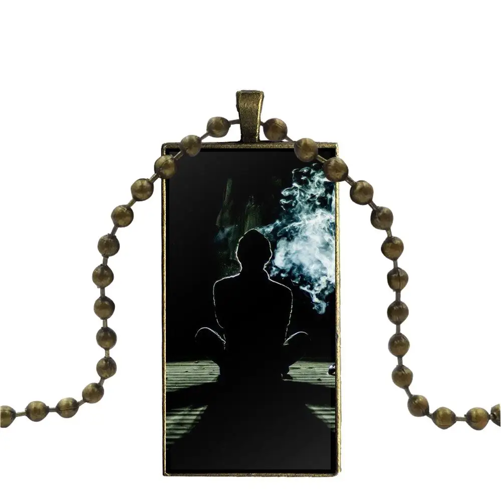 hot people of all nationalities brand bronze color jewelry fashion statement necklace glass necklaces pendants for girls free global shipping