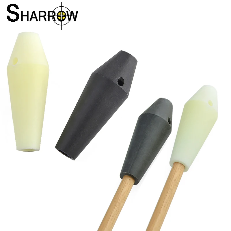 

3pcs Whistle Arrowhead Archery Broadheads Nylon Arrow Head ID 8mm Target Points Practice Tips for Shooting Hunting Accessories