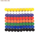 100 шт деревянные игровые фишки Pawnшахматы настольная играРазвивающие игры Аксессуары 8 цветов