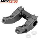 Зажим для руля Riser 4 дюйма, 1,5 дюйма, CNC для Harley Dyna Fat BobSoftail breakerTouring Road Glide, аксессуары для мотоциклов