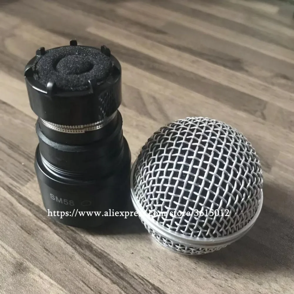 Замена картриджа Капсульная головка для микрофонной системы Shure для SM58 BETA58 BETA58A PGX4 SLX4 беспроводные микрофонные микрофоны