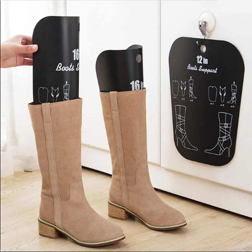2 Pieces Boot Shaper Stands Form Inserts Tall Boot Support Keep Boots Tube Shape Stretcher For Shoes Or Take A Shelf For Shoes