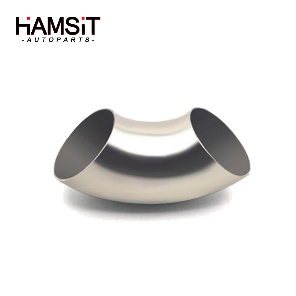 Hamsit Direct supply car modified exhaust pipe 201 stainless steel 90-degree elbow wholesale | Автомобили и мотоциклы